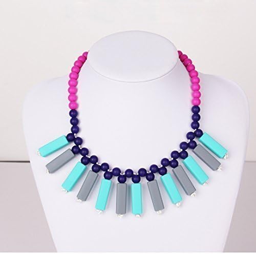 Teething Necklace - The Emma - PROMO PRICE! - 100% Organic Food Grade Silicone - BPA Free - Latex Free