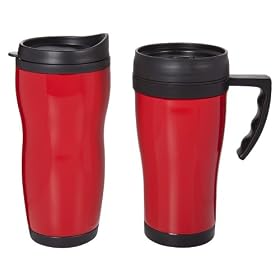 Room Essentials Travel Mug & Coffee Mug Set - Wowzer Red