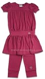 Review   / Floriane Stretch Tunic Dress Capri Legging Set