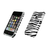Apple iPhone 3G, 3Gs Stealth Cover Polycarbonate Shell Case, Black/White Zebra Print 41LAaAikMxL. SL160 Apple iPhone 3G, 3Gs Stealth Cover Polycarbonate Shell Case, Black/White Zebra Print