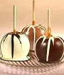 Gourmet Caramel Apples - Belgian Chocolate Dunked, Set of 2 Dark Chocolate Dunked