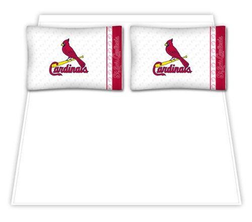 St. Louis Cardinals MLB Micro Fiber Sheet Set Full
