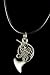 French Horn Necklace - Pewter