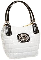 KATHY Van Zeeland Lotus Medium Tote,White,one size