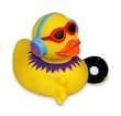 Rubber Duckie - DJ Duck (Size: 3" x 3")