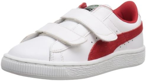 PUMA Basket Classic Leather V Sneaker (Toddler/Little Kid)
