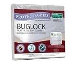 Protect-A-Bed Bed Bug Buglock Mattress Encasement Twin Extra-Long Protection Kit