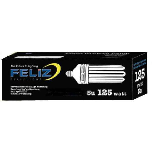 Feliz 125 Watt CFL Grow Light 2700K with Reflector