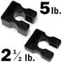 Weight Stack Adapter Plates 2.5 Lb & 5Lb