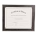 Nu-Dell Award-A-Plaque Document Holder, Acrylic/Plastic, 10-1/2 x 13, Black