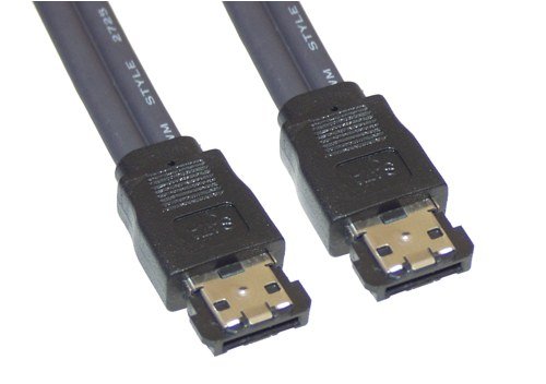 Premium Quality Shielded 3.3 Ft eSATA to eSATA cables