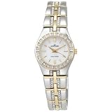 AK Anne Klein Women's 10-7977MPTT Swarovski Crystal Accented Two-Tone Watch