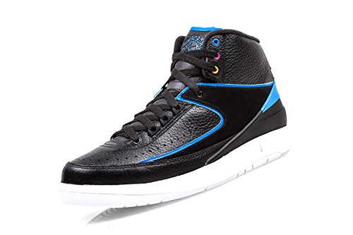 Nike Jordan 2 Retro Black/White/Pink/Blue 834274-014