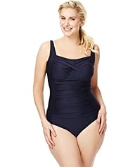 Plus Ruched Padded Swimsuit