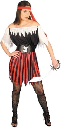 NEW PIRATE WENCH LADY COSTUME 