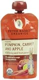 PETER RABBIT ORGANICS 100% Fruit Snack, Pumpkin, Carrot and Apple, 4.4-Ounce (Pack of 10)
