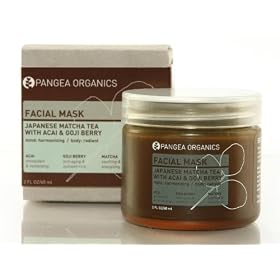 Pangea Organics Facial Mask Japanese Matcha Tea with Acai & Goji Berry 2 fl oz