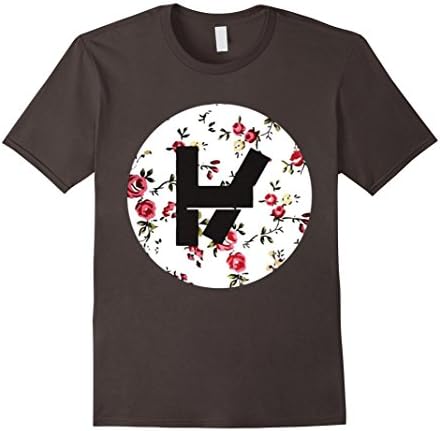 Men's Twenty_One Floral TShirt 2016 Medium Asphalt