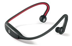 Motorola MOTOROKR S9 Bluetooth Active Headphones (Red,Black) [Retail Packaging]