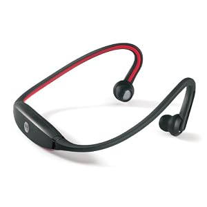 Motorola MOTOROKR S9 Bluetooth Active Headphones (Red,Black) [Retail Packaging]