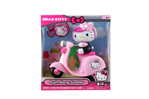 Jada Toys Hello Kitty Push Along Scooter