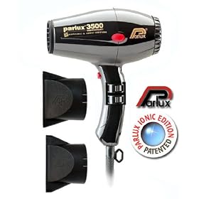 Parlux 3500 IONIC Hairdryer - Super Compact Ionic Edition Hair Dryer
