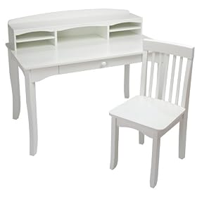 KidKraft Large Avalon Desk - White by KidKraft