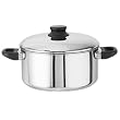 5.5-Quart 18/10 Stainless Steel Dutch Oven Cookware with Lid
