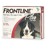 Frontline Plus For Dogs And Puppies 89-132 Lb 6 Pk