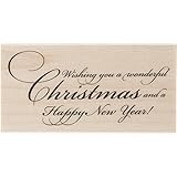 Penny Black Rubber Stamp 2"X3.75" -Wonderful Christmas