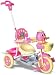 Smart Pink Childrens / Children / Kids Girls Trike Tricycle Bike 3 Wheel with Turning Parent Handle