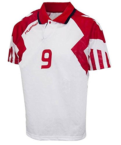 Hummel Hummel Dänemark Retro Trikot Auswärts EM 1992 WHITE, XXL