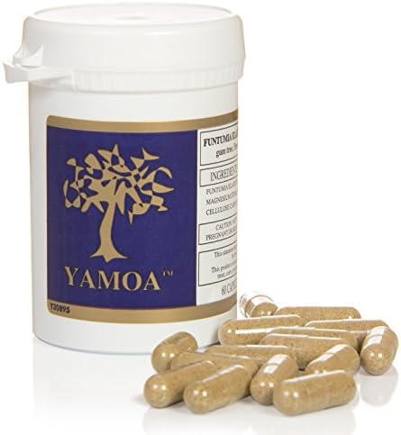 Yamoa - natural allergy remedy - natural asthma treatment support - powder capsules (2 Pack - 60 capsules)