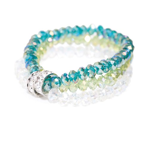 Schmuck-art Damen-Armband Varesa Kristall / Gr&uuml;n / Peridot 27793 Preisvergleich