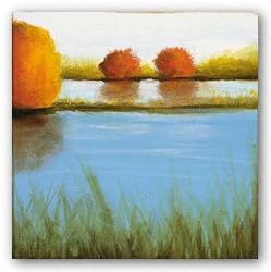 Paisaje IV by Ivan Reyes 12"x12" Art Print Poster Latin
