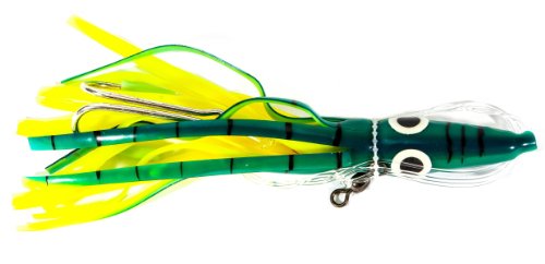 Boone Tuna Eyes Rigged Lure, Dolphin, 6 1/2-Inch