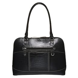 Merona® Croco Work Tote - Black
