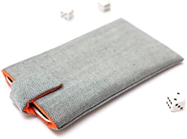 iPhone 7 Plus sleeve case cover pouch handmade with magnetic closure light jeans iPhone 7 Plus case iPhone 7 Plus cover