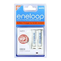 Sanyo eneloop Schnellladeger�t MDR-02 mit 2 Stk. eneloop Batterien AA Mignon