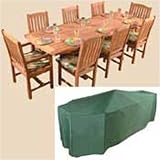 Review Bosmere  / 10 Seater Rectangular Patio Set Cover (Polyester)
