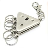 (Price/piece)Aspire Triangle Keyring With Removable Rings, Gift ideas