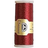 DMC Diamant Metallic Needlework Thread, 38.2-Yard, Red Ruby