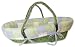 Trend Lab Moses Basket Set -Wrap Style Bumper and Mattress Cover Sheet