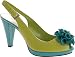 AK Anne Klein Women's Euphony Peep Toe Sling Platform