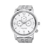 Anne Klein New York Women's 121975SVSB Silver-Tone Multi-Function Dress Watch