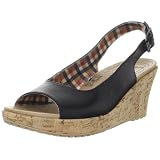 Crocs A-Leigh Leather Wedges