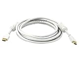 Premium 10ft (3.25M) Ultra-High Speed HDMI Cable – Version 1.4 Category 2 – 1080p – PS3 – Blu-Ray – XBox360 – White Color