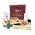 Large 7 in 1 inlaid wooden games compendium