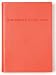 Orange Embossed Writer Quote Leather Journal - Lined