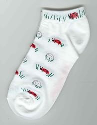 Golf Socks Ladies - Lady Bug